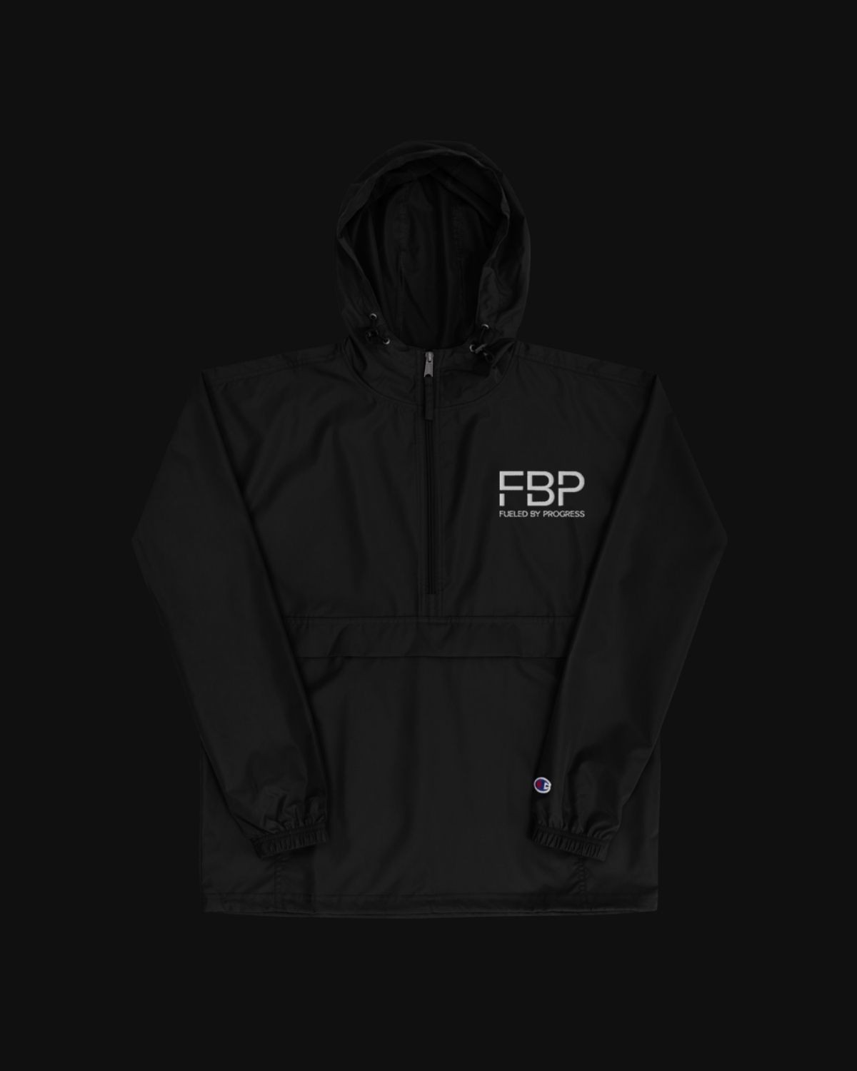 FBP x Champion Packable Jacket - Black